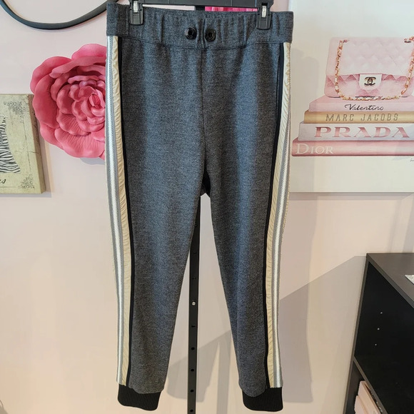 NOKA'OI Sweat pant Jogger with Side Ribbon Embellishment - Picture 1 of 5